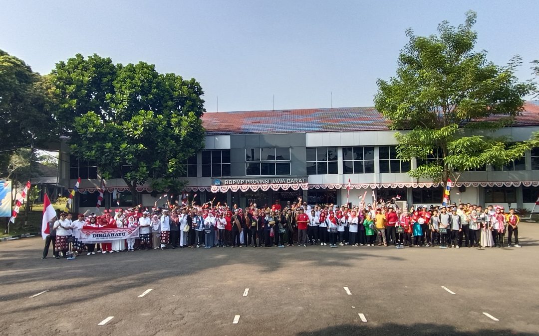 Pembukaan PORSENI sebagai Rangkaian Peringatan HUT ke-80 RI di BBPMP Prov. Jabar