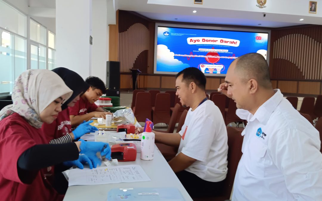 BBPMP Prov. Jawa Barat Gelar Donor Darah Sambut HUT ke-80 Republik Indonesia