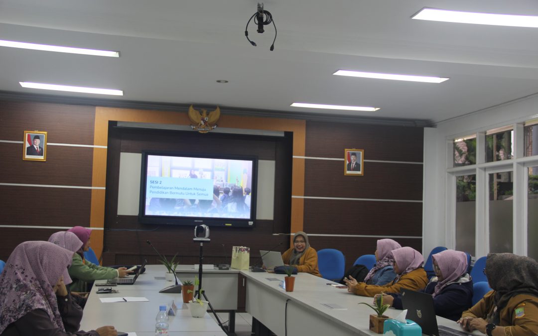Belajar Bersama BBPMP Jabar: Pembelajaran Mendalam di Satuan PAUD