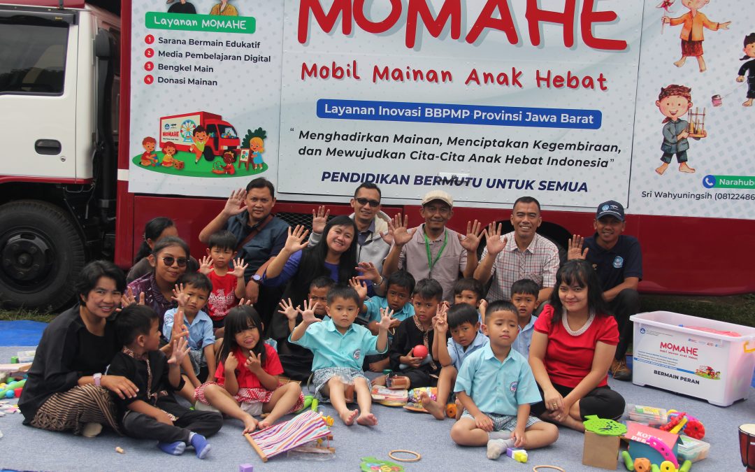 MOMAHE Hadirkan Kegembiraan Belajar di TK Kristen Giri Asih, Lembang