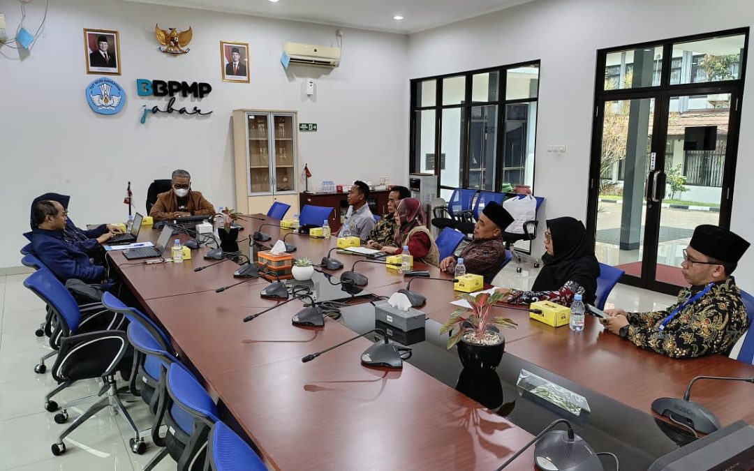 Untuk Meningkatkan Pemahaman tentang Pemanfaatan BOSKin, Disdik KAb Sukabumi Mengadakan Audiensi dengan BBPMP Prov. Jabar.