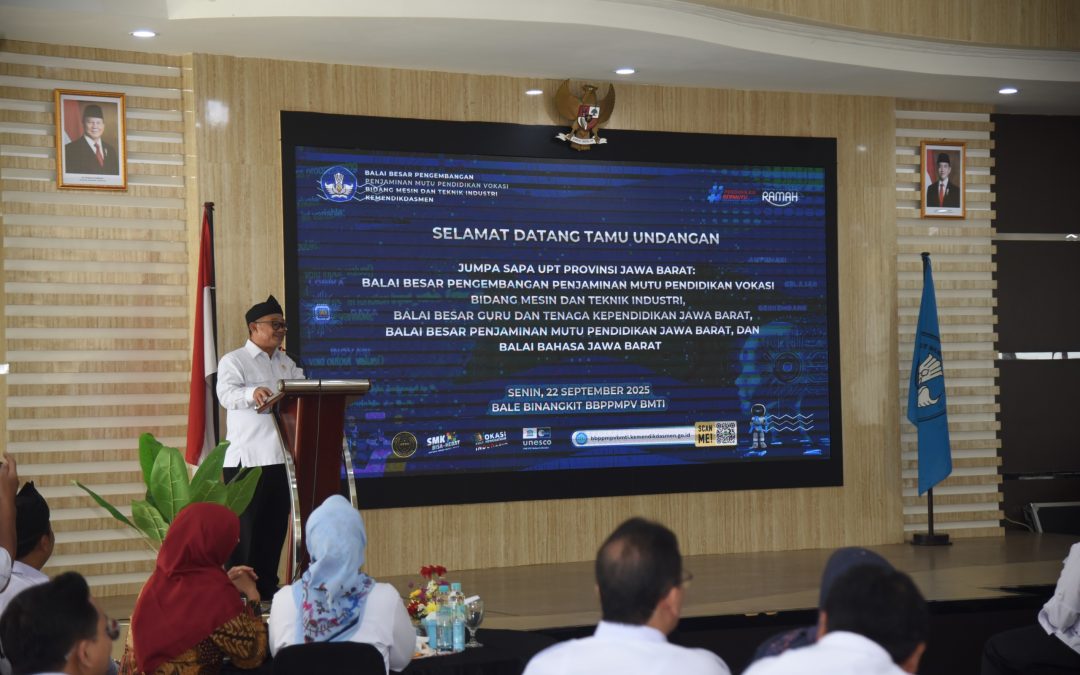 BBPMP Jabar Hadir dalam Temu Sapa dengan Mendikdasmen hingga Peresmian PLTS di BBPPMPV BMTI