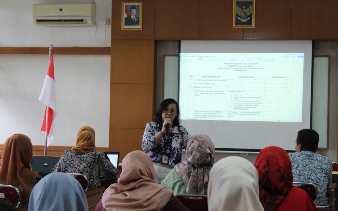 Penguatan Tata Kelola Arsip: BBPMP Jabar Terima Supervisi Kearsipan 2025