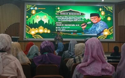 BBPMP Provinsi Jawa Barat Tekankan Integritas dan Ketahanan Diri Jelang Ramadhan