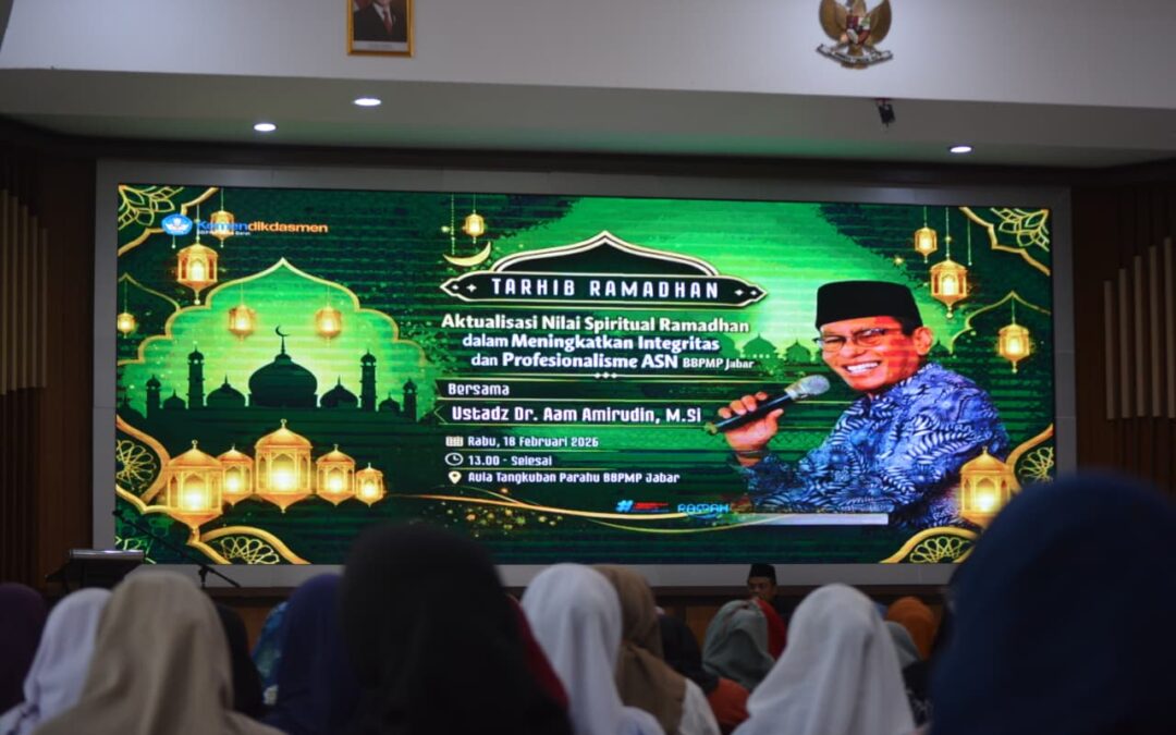 BBPMP Provinsi Jawa Barat Tekankan Integritas dan Ketahanan Diri Jelang Ramadhan