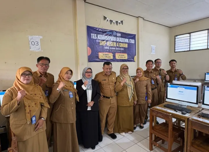 Pelaksanaan TKA SMP di Jawa Barat Berjalan Lancar, Kendala Teknis Cepat Ditangani