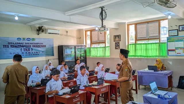 Pelaksanaan TKA SD di Cirebon Fokus pada Literasi dan Numerasi